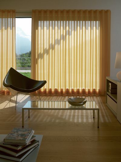 Tringle à rideaux tirage main, Colorama 1, Room shot