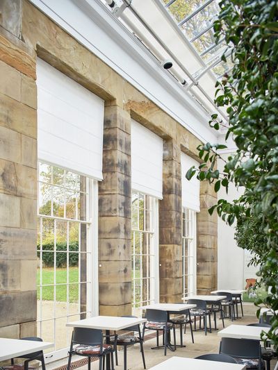 Vouwgordijnsystemen, SG 2120, Colorama 1, The Camellia House, Wentworth, South Yorkshire, United Kingdom