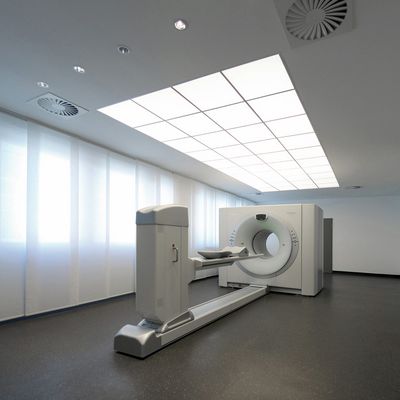 Paneelgordijnsystemen, SG 2700, Colorama 1, Room shot "Vorsorgeinstitut", Düsseldorf, Germany