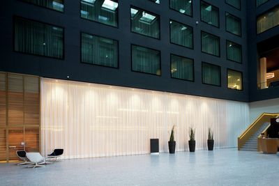 Gordijnsystemen, SG 5600, Colorama 1, Room shot "Radisson Blu Hotel", Zurich, Switzerland