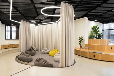 Gordijnsystemen, SG 6100, Colorama 2 Multicolour, HUBB Biologiezentrum Universität Wien, Vienna, Austria