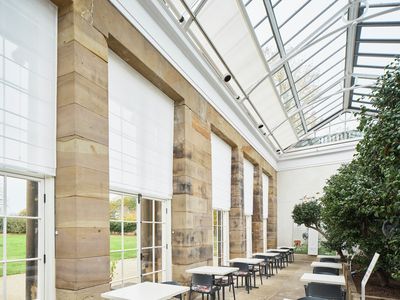 Vouwgordijnsystemen, SG 2120, Colorama 1, The Camellia House, Wentworth, South Yorkshire, United Kingdom