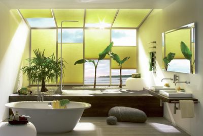 Geplooide blindsystemen, SG 8500, DUETTE® Fixé Unix, Col 20001, BB24 / PB10