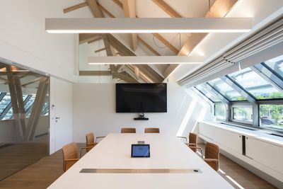 Systèmes Skylight, SG 2195, Aluscreen Futura 3%, MIBA Forum, Linz, Austria