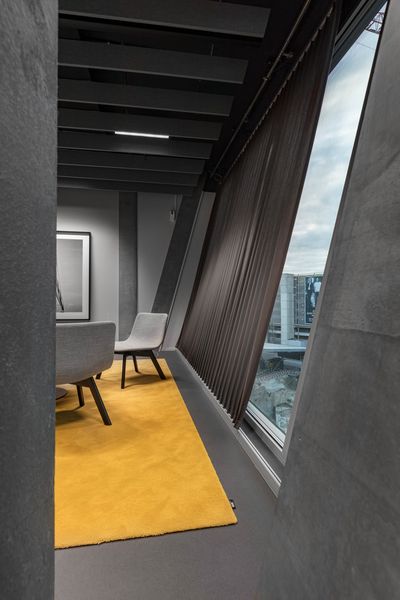 Gordijnsystemen, SG 5600, Colorama 2, The Circle, Zürich, Switzerland