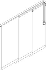 Paneelgordijnsystemen SG 2710