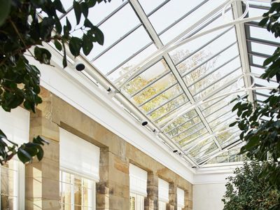 Skylight systemen, SG 8600, Versascreen 1-10%, The Camellia House, Wentworth, South Yorkshire, United Kingdom