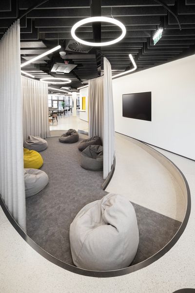 Gordijnsystemen, SG 6100, Colorama 2 Multicolour, HUBB Biologiezentrum Universität Wien, Vienna, Austria