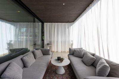 Handbediende gordijnsystemen, SG 6870, Colorama 2, Private House, Seewalchen am Atterseee, Austria