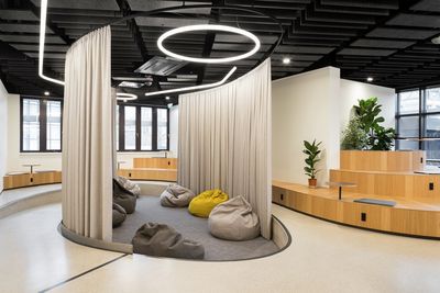 Gordijnsystemen, SG 6100, Colorama 2 Multicolour, HUBB Biologiezentrum Universität Wien, Vienna, Austria