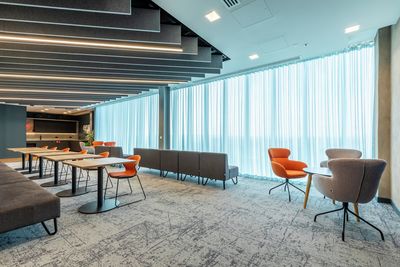 Systèmes de rideaux, SG 5600, Colorama 1, Virgin Money, Glasgow, Scotland, United Kingdom