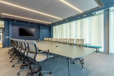 Gordijnsystemen, SG 5600, Colorama 1, Virgin Money, Glasgow, Scotland, United Kingdom